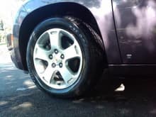2007 HHR Tire Shot