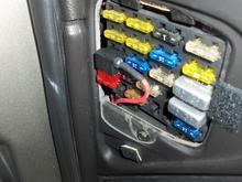 12 volt source to switch panel