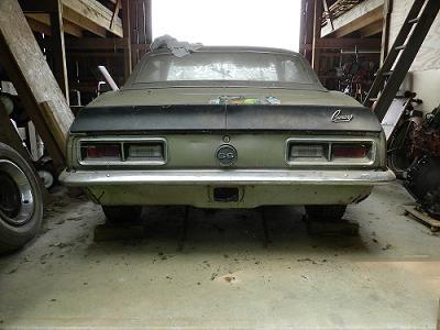 1968 Chevrolet Camaro - 1968 Camaro SS Project for sale - Used - VIN 124378N419475 - 8 cyl - 2WD - Automatic - Coupe - Carroll, OH 43112, United States