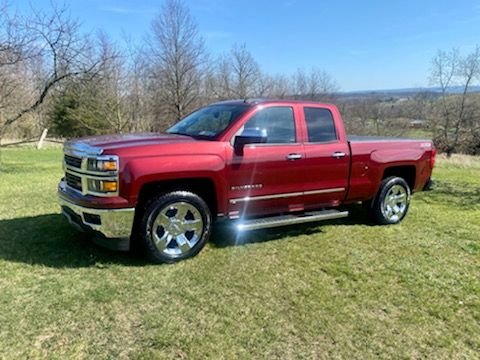 2014 Chevrolet Silverado 1500 - 2014 Chevrolet Silverado LTZ Z71 - Used - VIN 1GCVKSEC5EZ159937 - 65,300 Miles - 8 cyl - 4WD - Automatic - Truck - Red - Newville, PA 17241, United States