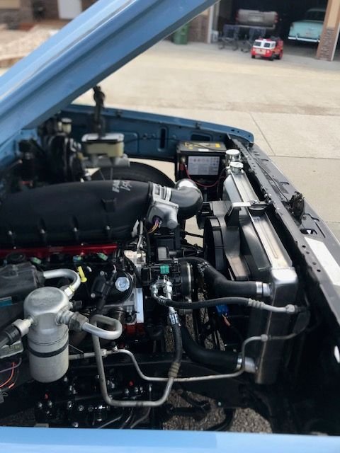 1986 Chevrolet C10 - 1986 Chevy C-10 Silverado - Used - VIN 1GCEC14H5GJ143386 - 1,000 Miles - 8 cyl - 2WD - Manual - Truck - Blue - Sturgis, SD 57785, United States