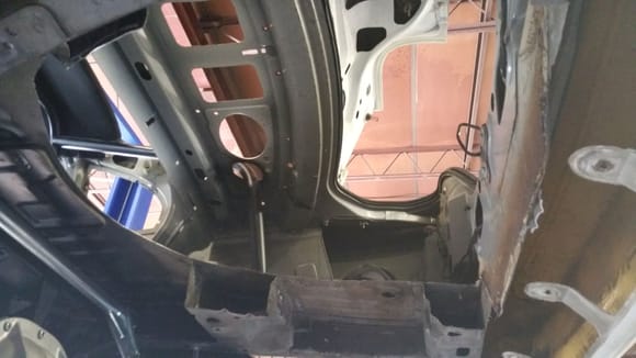Trunk Floor Removed