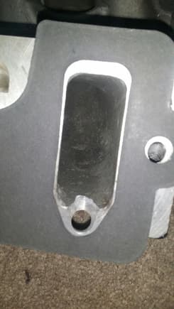 this is on the intake manifold close up pic of port