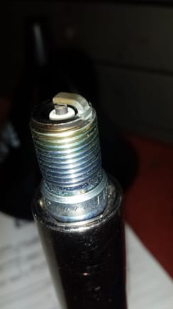 Same one as above, just cleaned off. This really has me puzzled. Seems to be 2 marks? One color change before the bend and then another past the bend? Am I over thinking this stuff? I don't doing mind extra work just want to know I'm keeping my motor safe.