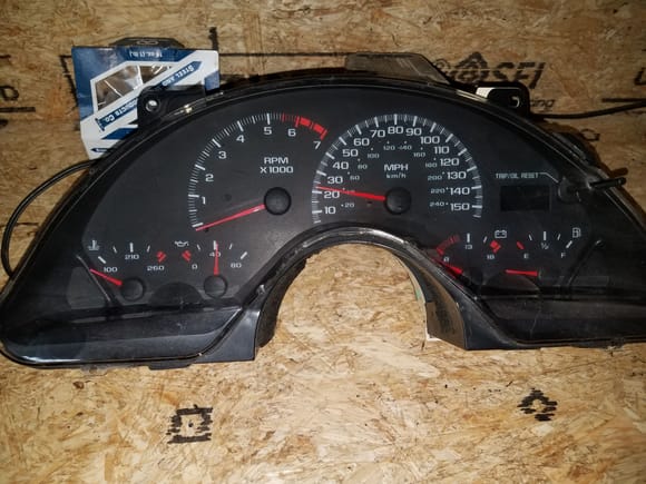 99-02 gauge cluster few small scratches $60 plus shipping