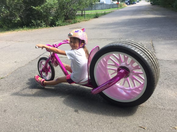 Just a little pink scooter I built