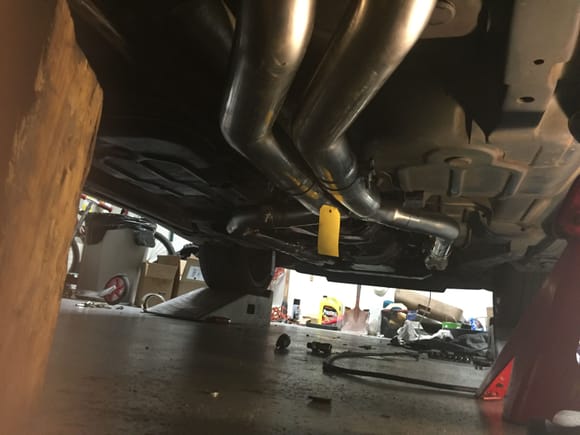 Kooks dual exhaust from axle forward