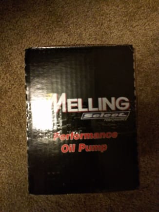 Melling High Pressure Oil Pump bought from Tick