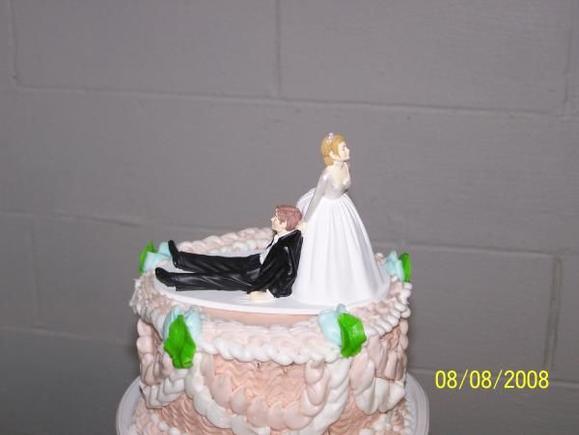 Topper to my wedding cake haha