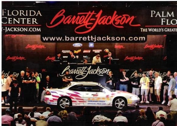 Barrett Jackson 2009 Palm Beach
#0031 Camara / Lead Pace car - 2000 Daytona 500