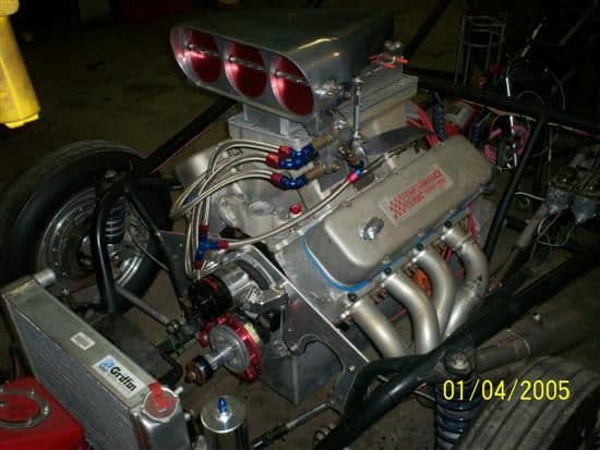 600 inch alchol injected engine for 2010 camaro 009 (Custom)