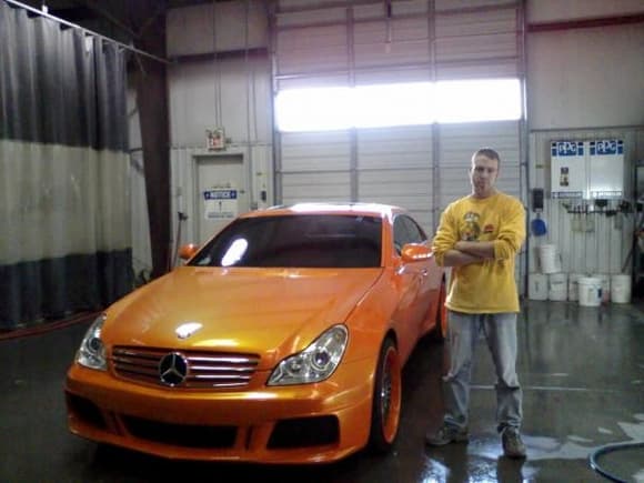me, and young jocs car we customized at work. dont belive me, check out his &quot; coffee shop video.&quot;