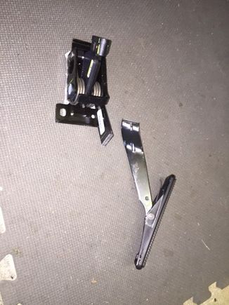 Cut Corvette pedal