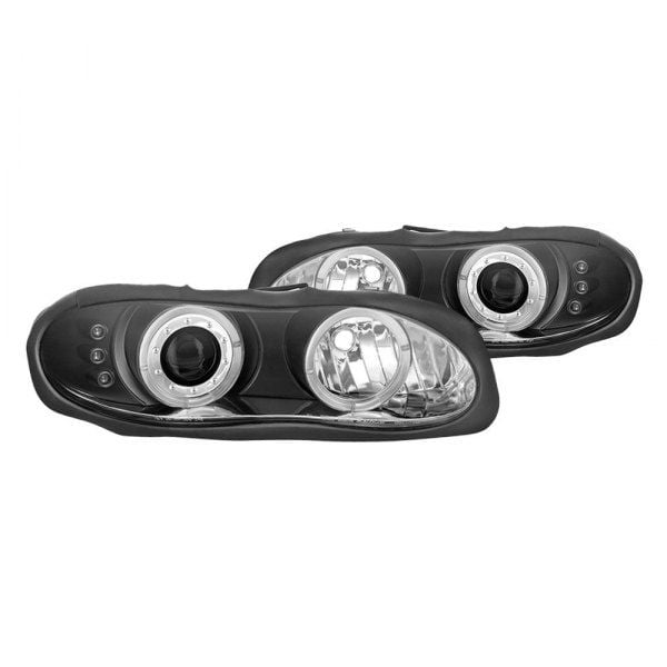 Lights - SPYDER Headlight Set / 98-2002 Camaro #PRO-YD-CCAM98-HL-BK Halo/LED/Projector - New - 1998 to 2002 Chevrolet Camaro - Whitelaw, WI 54247, United States