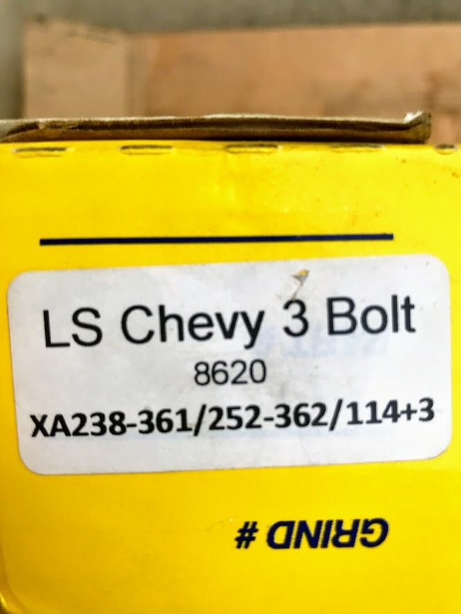 Cam motion cam 238/252; 650"/.652"; 114+3 on 1.8 rocker arm LS1TECH