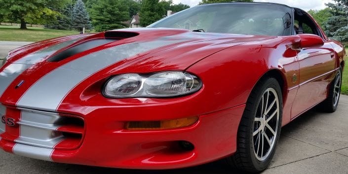2002 Chevrolet Camaro - 2002 Camaro SS 35th Anniversary Limited Edition 6-speed manual coupe with 43K miles - Used - VIN 2G1FP22G822120683 - 43,400 Miles - 8 cyl - 2WD - Manual - Coupe - Red - Fort Wayne, IN 46845, United States
