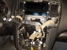 Should look like this after stereo is removed.