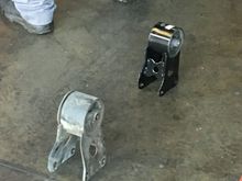 Old(white) new(black)