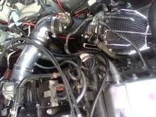 Weapon R intake installed