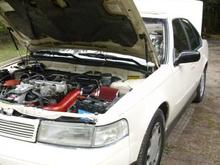 changed it up a lil pressure washed my bay so its pretty clean now for the most part... *now u guys cant complain about my engine bay on the threads*