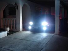 10000K HID headlight and fogs