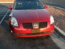 Plasti dipped the grille