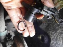 The culprit - CPS O-Ring FAIL - snapped like a toothpick