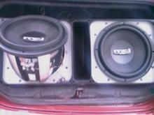MD Sound 12" subs
1800 peak 800 rms