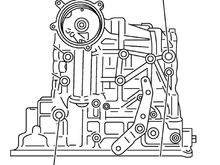 Transmission cooler holes