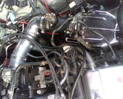Weapon R intake installed