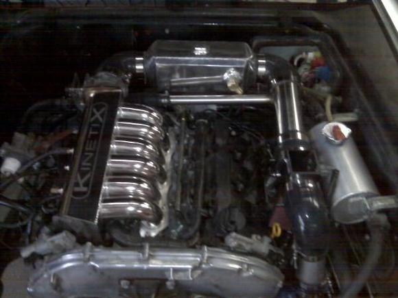 Top of engine
