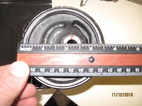 Rear mount offset