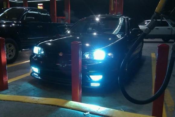 hid headlights 8k, hid fogs 8k, led's in front lip