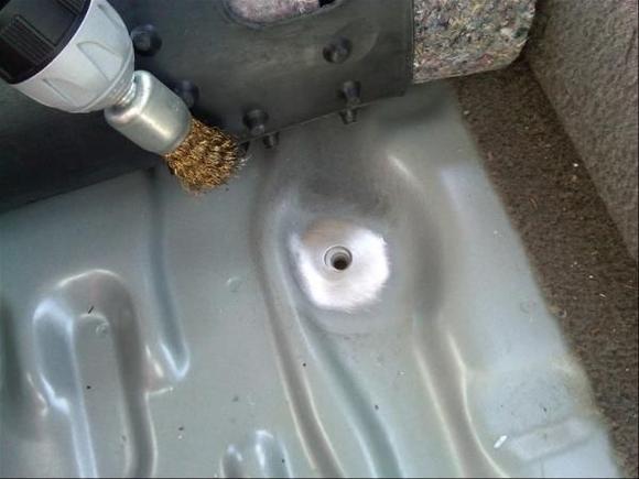 Ground Point/Paint Removed