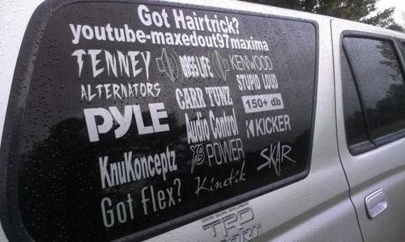 Sponsor Brand Decal Roll Call
