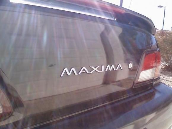 Shaved the Nissan emblem