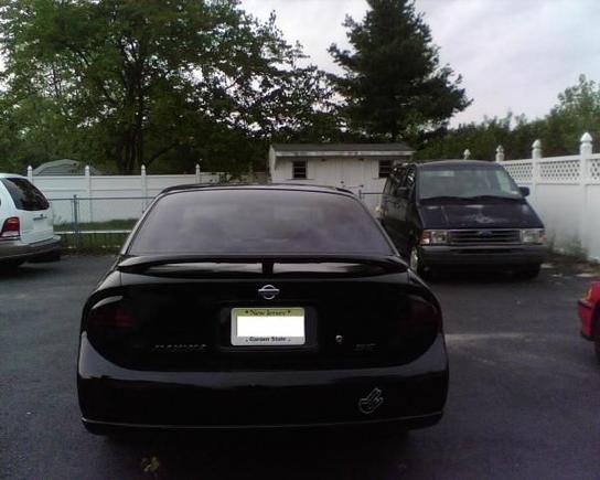 smoked taillights