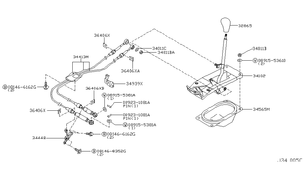 6 speed linkage 2002 or newer model year