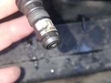 found this hanging behund the radiator while changing the water pump. anybody got any idea what it may be please.