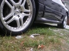 guy spent like $1200 for wheels