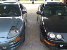 My eclipse on the left