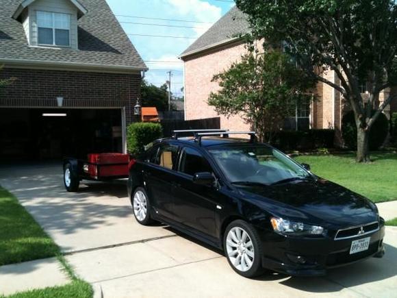 Lancer with Trailer
