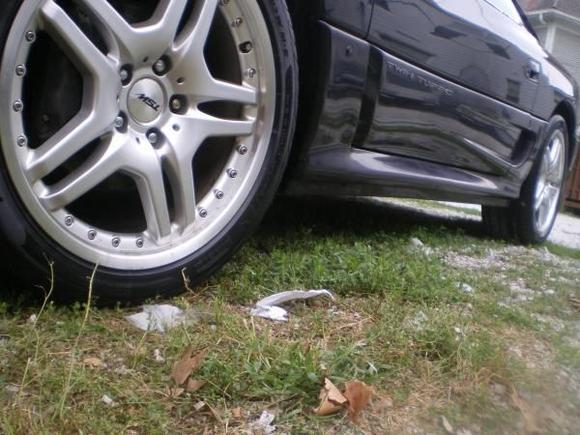 guy spent like $1200 for wheels