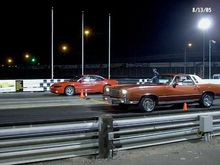 My Monte at Portland International Raceway in 2005 with my car club, PDXCGP, for our PFYC.com sponsored bracket race. Lined up with a Grand Prix GTP.