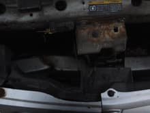 Bad bumper and hood latch mount