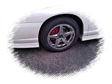 Foose Speed Wheels - Pirelli Tires - Power Stop Drilled &amp; Slotted Rotors