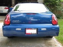 The rear- Note the new 2011 Buick Lucerne in the Garage..