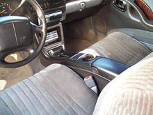 The bucket seats and console that I installed.