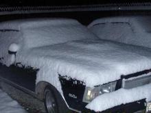 Nothin' like a White Christmas to put your car in the cold.