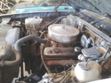 this is my 305 engine soon to have a 454 in there